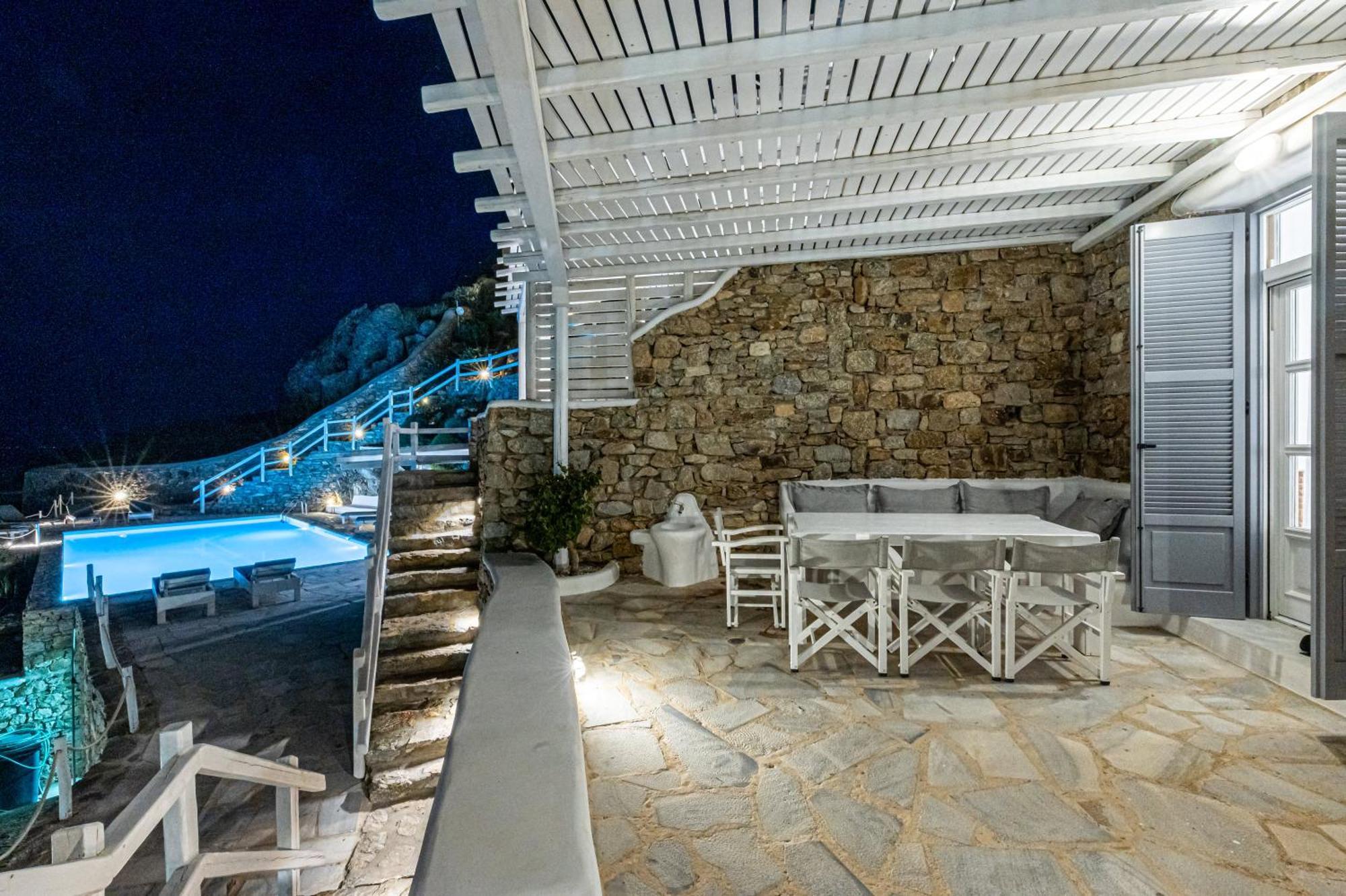 Villa Thelgo Mykonos Psarou  Luaran gambar